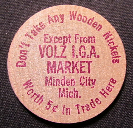 Minden City - Wooden Nickel (newer photo)